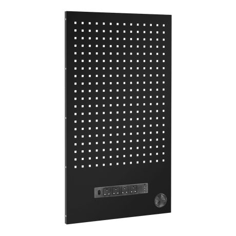 Sealey APMS3BEBP Superline PRO® Black Edition Modular Back Panel with Power Bar 600mm - APMS3BEBP - Sealey Tools UK - Trade Counter Direct