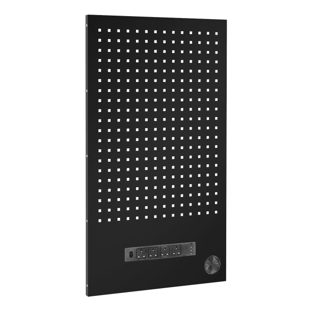 Sealey APMS3BEBP Superline PRO® Black Edition Modular Back Panel with Power Bar 600mm - APMS3BEBP - Sealey Tools UK - Trade Counter Direct