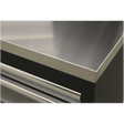 Sealey APMS50SSC Stainless Steel Worktop 2040mm - APMS50SSC - Sealey Tools UK - Trade Counter Direct