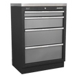 Sealey APMS51 Modular 4 Drawer Cabinet 680mm - APMS51 - Sealey Tools UK - Trade Counter Direct