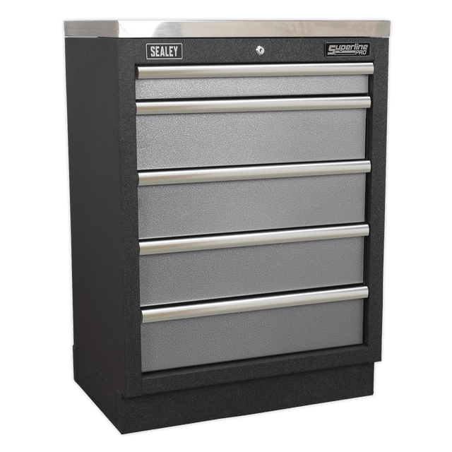 Sealey APMS59 Modular 5 Drawer Cabinet 680mm - APMS59 - Sealey Tools UK - Trade Counter Direct