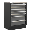 Sealey APMS62 Modular 7 Drawer Cabinet 680mm - APMS62 - Sealey Tools UK - Trade Counter Direct