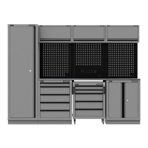 Sealey APMSBESTACK02SS Superline PRO® Black Edition Storage System with Stainless Worktop 2.64m - APMSBESTACK02SS - Sealey Tools UK - Trade Counter Direct