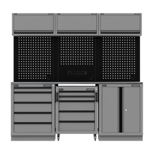 Sealey APMSBESTACK03SS Superline PRO® Black Edition Storage System with Stainless Worktop 2.04m - APMSBESTACK03SS - Sealey Tools UK - Trade Counter Direct
