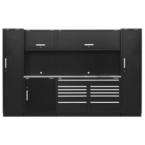 Sealey APMSCOMBO7SS Premier™ Storage System with Stainless Worktop 3.55m - APMSCOMBO7SS - Sealey Tools UK - Trade Counter Direct