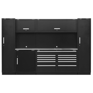 Sealey APMSCOMBO7SS Premier™ Storage System with Stainless Worktop 3.55m - APMSCOMBO7SS - Sealey Tools UK - Trade Counter Direct