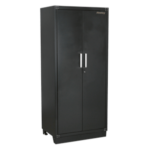 Sealey APMSOAK Premier™ Storage System with Hardwood Worktop 5.58m - APMSOAK - Sealey Tools UK - Trade Counter Direct