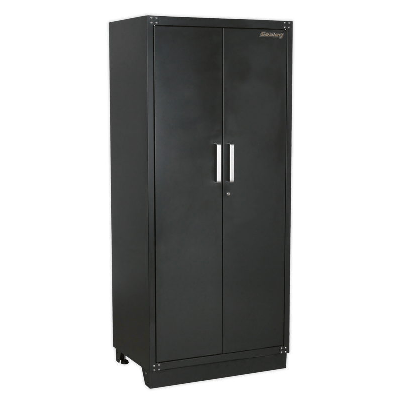 Sealey APMSOAK Premier™ Storage System with Hardwood Worktop 5.58m - APMSOAK - Sealey Tools UK - Trade Counter Direct