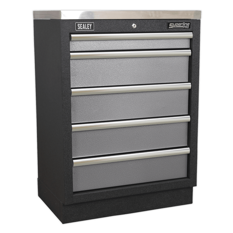 Sealey APMSSTACK02W Superline Pro 2.0m Storage System - Wood Worktop - APMSSTACK02W - Sealey Tools UK - Trade Counter Direct