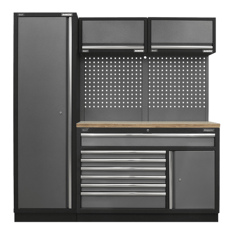 Sealey APMSSTACK09W Superline Pro 1.96m Storage System - Pressed Wood Worktop - APMSSTACK09W - Sealey Tools UK - Trade Counter Direct