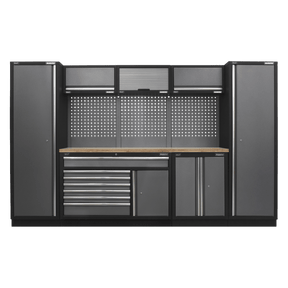 Sealey APMSSTACK13W Superline Pro 3.24m Storage System - Pressed Wood Worktop - APMSSTACK13W - Sealey Tools UK - Trade Counter Direct