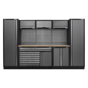 Sealey APMSSTACK13W Superline Pro 3.24m Storage System - Pressed Wood Worktop - APMSSTACK13W - Sealey Tools UK - Trade Counter Direct