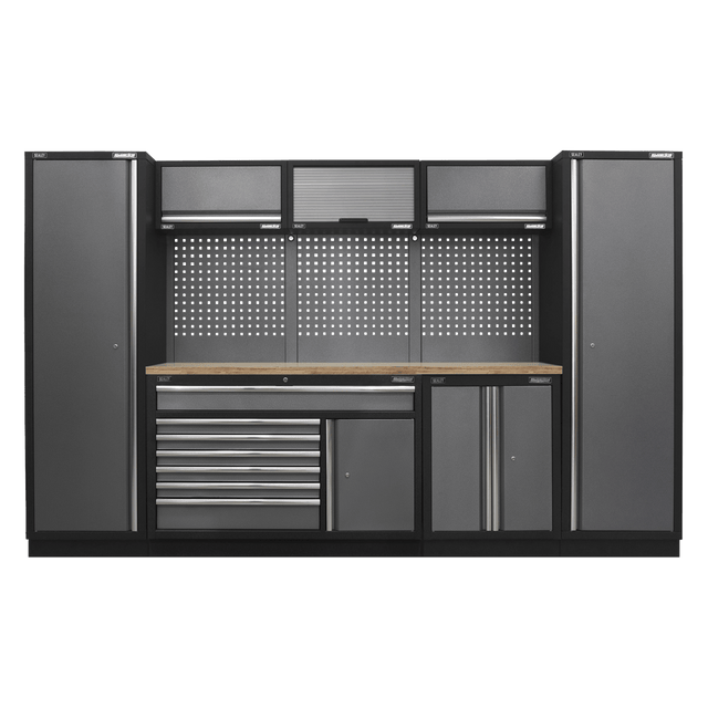 Sealey APMSSTACK13W Superline Pro 3.24m Storage System - Pressed Wood Worktop - APMSSTACK13W - Sealey Tools UK - Trade Counter Direct