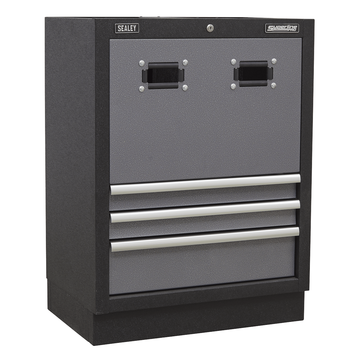 Sealey APMSSTACK14SS Superline PRO® Modular Storage System Combo with Stainless Steel Worktop - APMSSTACK14SS - Sealey Tools UK - Trade Counter Direct