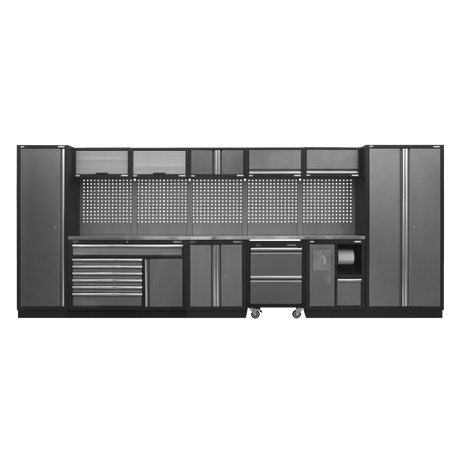Sealey APMSSTACK15SS Modular Storage System Combo - Stainless Steel Worktop - APMSSTACK15SS - Sealey Tools UK - Trade Counter Direct