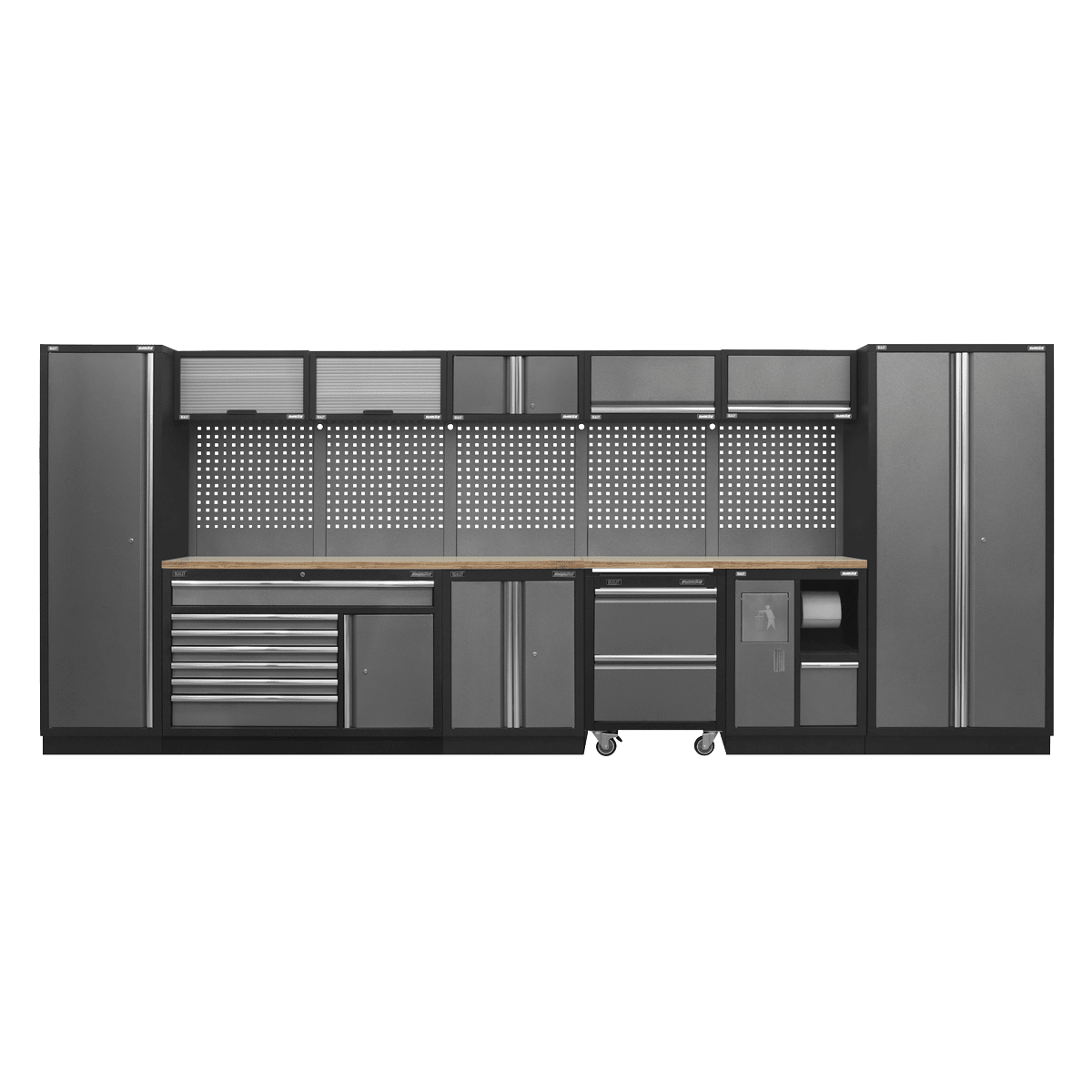 Sealey APMSSTACK15W Modular Storage System Combo - Pressed Wood Worktop - APMSSTACK15W - Sealey Tools UK - Trade Counter Direct