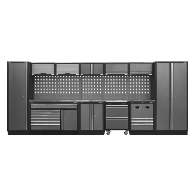Sealey APMSSTACK16SS Modular Storage System Combo - Stainless Steel Worktop - APMSSTACK16SS - Sealey Tools UK - Trade Counter Direct