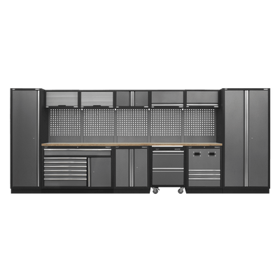 Sealey APMSSTACK16W Modular Storage System Combo - Pressed Wood Worktop - APMSSTACK16W - Sealey Tools UK - Trade Counter Direct