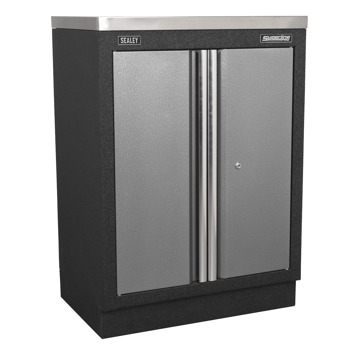 Sealey APMSSTACK17SS Superline PRO® Storage System with Stainless Worktop 4.92m - APMSSTACK17SS - Sealey Tools UK - Trade Counter Direct