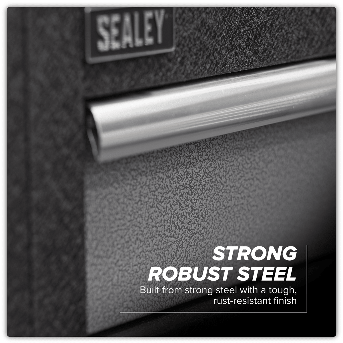 Sealey APMSSTACK17SS Superline PRO® Storage System with Stainless Worktop 4.92m - APMSSTACK17SS - Sealey Tools UK - Trade Counter Direct
