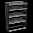 Sealey APMSV01 Modular Flat Shelf Van Storage Unit 925mm - APMSV01 - Sealey Tools UK - Trade Counter Direct