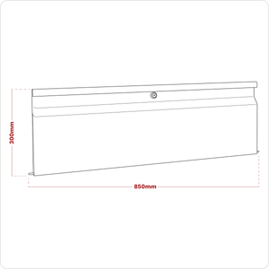 Sealey APMSV03 Superline PRO® Modular Lockable Storage Door 845mm - APMSV03 - Sealey Tools UK - Trade Counter Direct