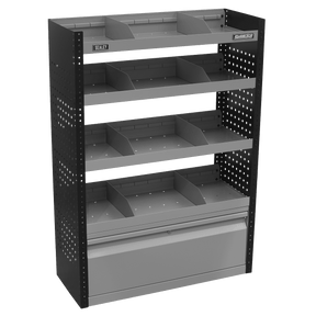 Sealey APMSVCOMBO1 Superline PRO® Modular Flat Shelf Van Storage System - APMSVCOMBO1 - Sealey Tools UK - Trade Counter Direct