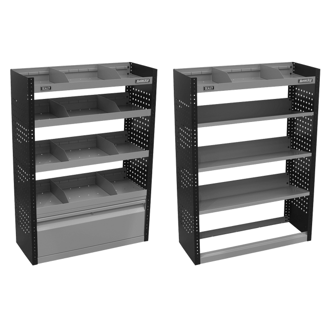 Sealey APMSVCOMBO3 Modular Van Storage System 1.85m 3 - Piece Set - APMSVCOMBO3 - Sealey Tools UK - Trade Counter Direct