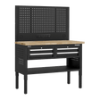 Sealey APMWB50COMBO2W Superline PRO® Modular Workbench with 4 Drawers Wooden Worktop 1265mm - APMWB50COMBO2W - Sealey Tools UK - Trade Counter Direct
