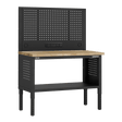 Sealey APMWB50COMBOW Superline PRO® Modular Workbench with Pegboard Back Panel Wooden Worktop 1265mm - APMWB50COMBOW - Sealey Tools UK - Trade Counter Direct