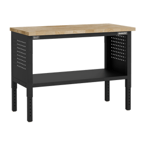 Sealey APMWB50W Superline PRO® Modular Workbench with Wooden Worktop 1265mm - APMWB50W - Sealey Tools UK - Trade Counter Direct