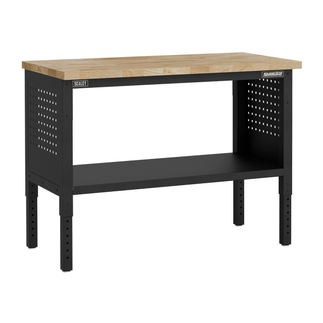 Sealey APMWB50W Superline PRO® Modular Workbench with Wooden Worktop 1265mm - APMWB50W - Sealey Tools UK - Trade Counter Direct