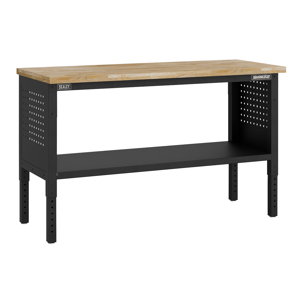 Sealey APMWB60COMBO1W Superline PRO® Modular Workbench with 3 Drawers Wooden Worktop 1525mm - APMWB60COMBO1W - Sealey Tools UK - Trade Counter Direct