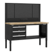 Sealey APMWB60COMBO1W Superline PRO® Modular Workbench with 3 Drawers Wooden Worktop 1525mm - APMWB60COMBO1W - Sealey Tools UK - Trade Counter Direct