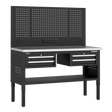 Sealey APMWB60COMBO3SS Superline PRO® Modular Workbench with 4 Drawers Stainless Steel Worktop 1525mm - APMWB60COMBO3SS - Sealey Tools UK - Trade Counter Direct