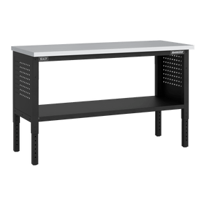 Sealey APMWB60COMBOSS Superline PRO® Modular Workbench with Pegboard Back Panel Stainless Steel Worktop 1525mm - APMWB60COMBOSS - Sealey Tools UK - Trade Counter Direct