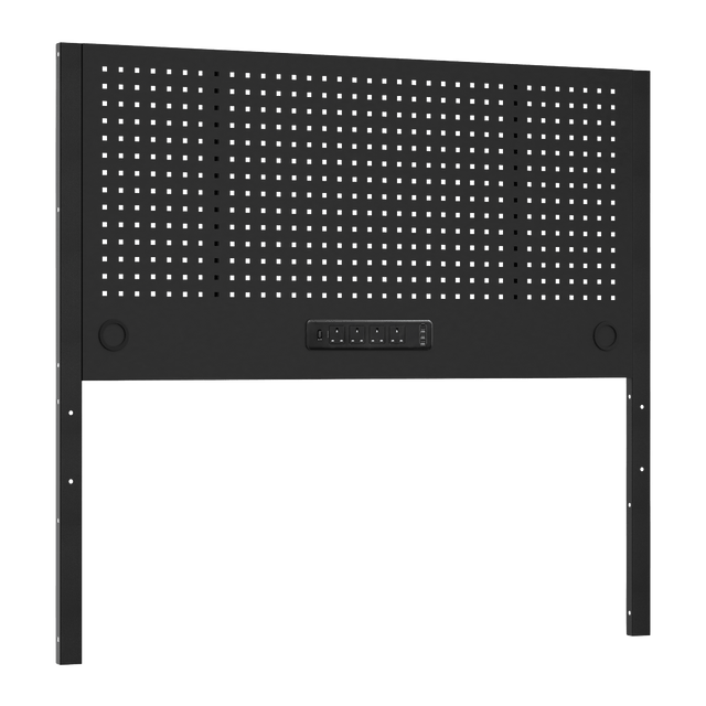 Sealey APMWB60PB Superline PRO® Modular Pegboard Back Panel with Power Bar 1500mm - APMWB60PB - Sealey Tools UK - Trade Counter Direct