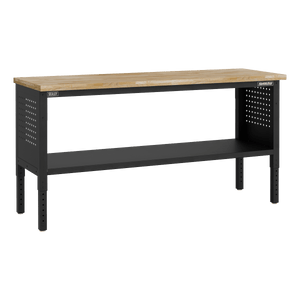 Sealey APMWB72COMBO1W Superline PRO® Modular Workbench with 4 Drawers & Cupboard Wooden Worktop 1830mm - APMWB72COMBO1W - Sealey Tools UK - Trade Counter Direct