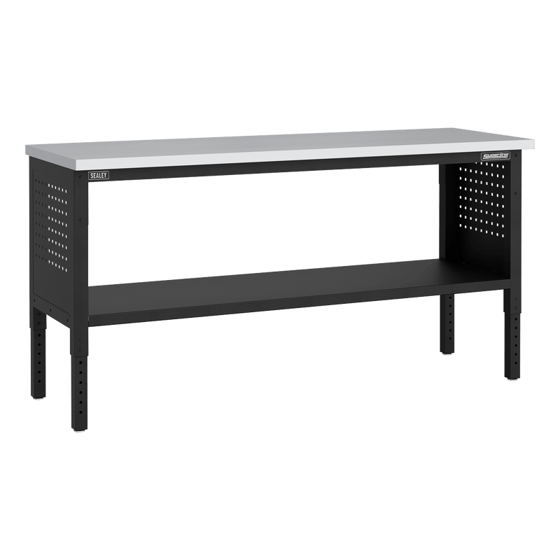 Sealey APMWB72COMBO3SS Superline PRO® Modular Workbench with 5 Drawers Stainless Steel Worktop 1830mm - APMWB72COMBO3SS - Sealey Tools UK - Trade Counter Direct