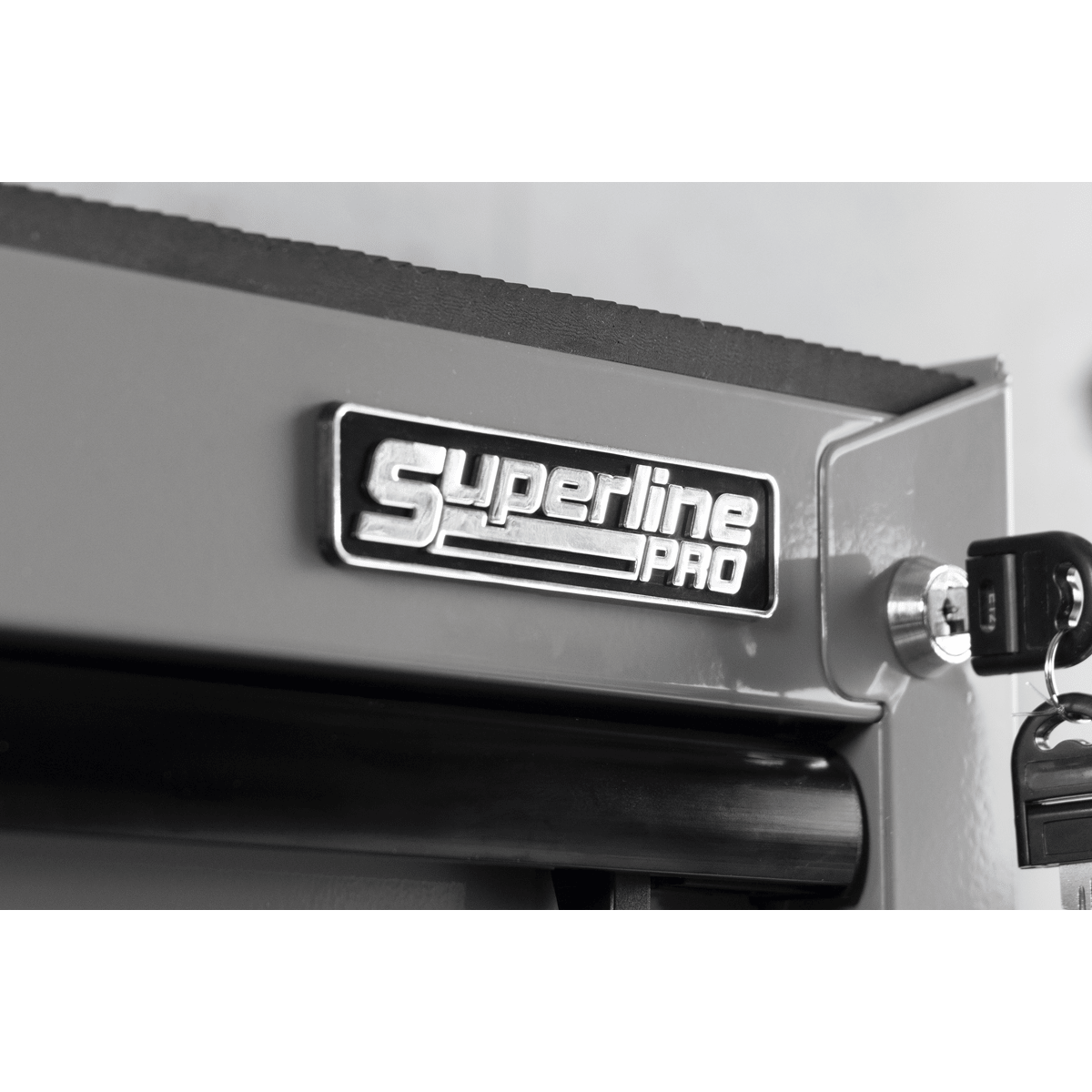 Sealey APMWS2 Superline PRO® Rollcab 6 Drawer with Vice Base - Grey/Black - APMWS2 - Sealey Tools UK - Trade Counter Direct
