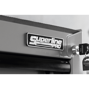Sealey APMWS2 Superline PRO® Rollcab 6 Drawer with Vice Base - Grey/Black - APMWS2 - Sealey Tools UK - Trade Counter Direct