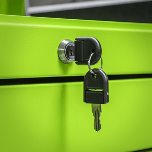 Sealey APPD4G Superline PRO® Push-to-Open Topchest 4 Drawer - Green - APPD4G - Sealey Tools UK - Trade Counter Direct