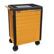 Sealey APPD7O Rollcab 7 Drawer Push - To - Open Hi - Vis Orange - APPD7O - Sealey Tools UK - Trade Counter Direct