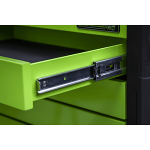 Sealey APPDSTACKG Superline PRO® Push-To-Open Topchest & Rollcab Combination 11 Drawer - Green - APPDSTACKG - Sealey Tools UK - Trade Counter Direct