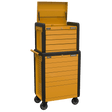 Sealey APPDSTACKO Superline PRO® Push-To-Open Topchest & Rollcab Combination 11 Drawer - Orange - APPDSTACKO - Sealey Tools UK - Trade Counter Direct