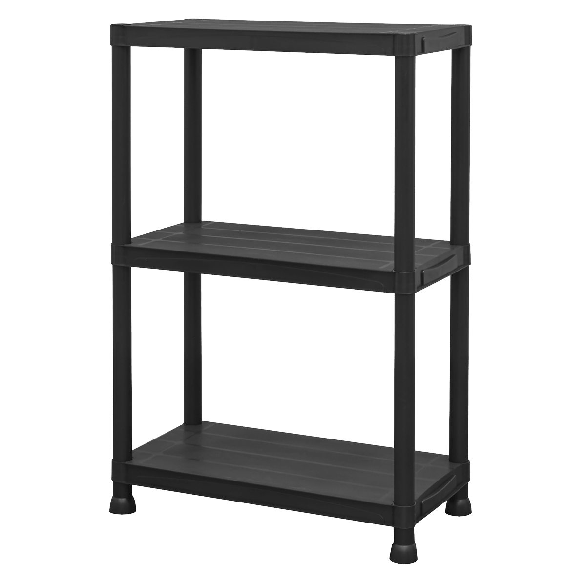 Sealey APPR3 Plastic Racking Unit with 3 Shelves 25kg Capacity Per Level - APPR3 - Sealey Tools UK - Trade Counter Direct