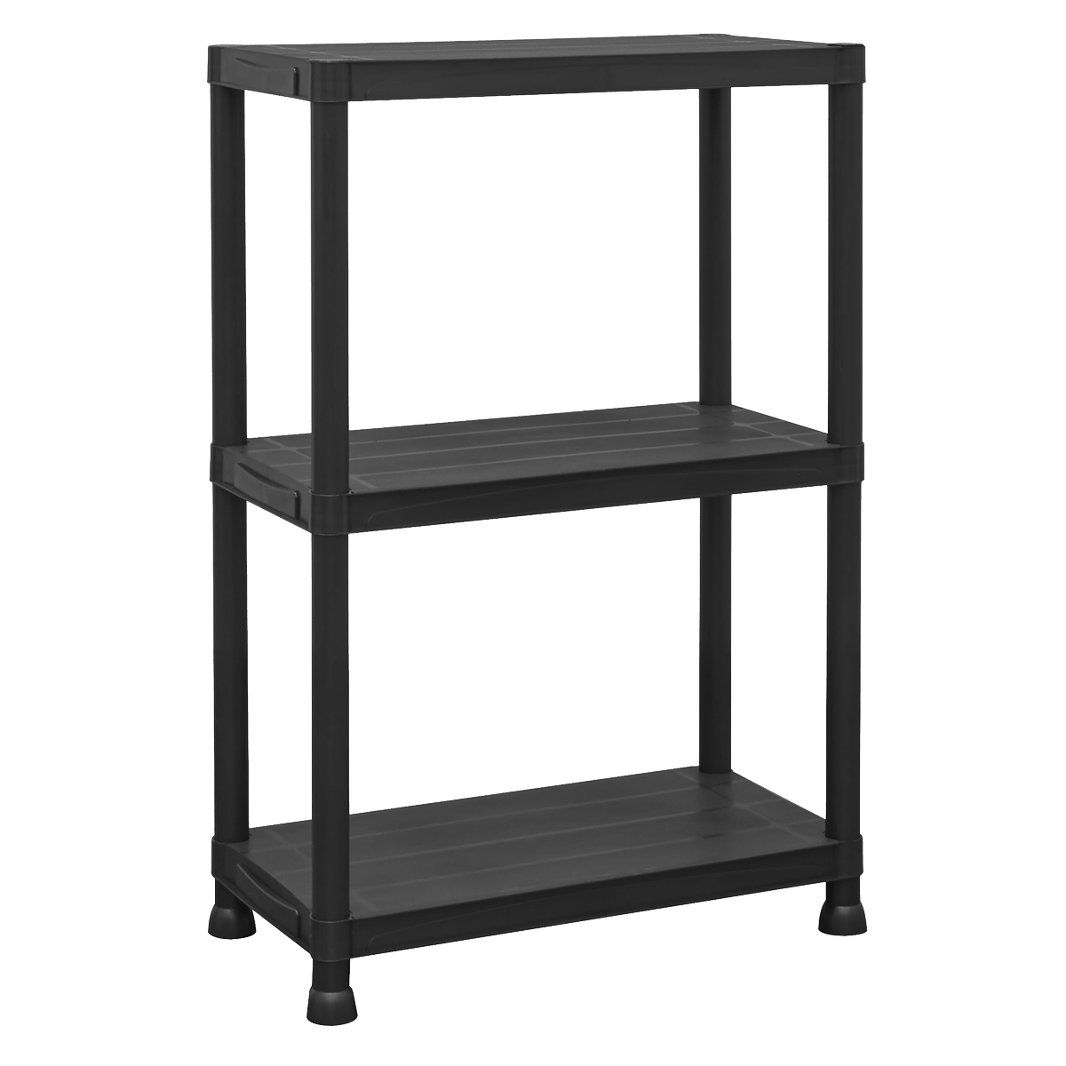 Sealey APPR3 Plastic Racking Unit with 3 Shelves 25kg Capacity Per Level - APPR3 - Sealey Tools UK - Trade Counter Direct