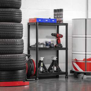 Sealey APPR3 Plastic Racking Unit with 3 Shelves 25kg Capacity Per Level - APPR3 - Sealey Tools UK - Trade Counter Direct