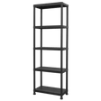 Sealey APPR5 Plastic Racking Unit with 5 Shelves 25kg Capacity Per Level - APPR5 - Sealey Tools UK - Trade Counter Direct