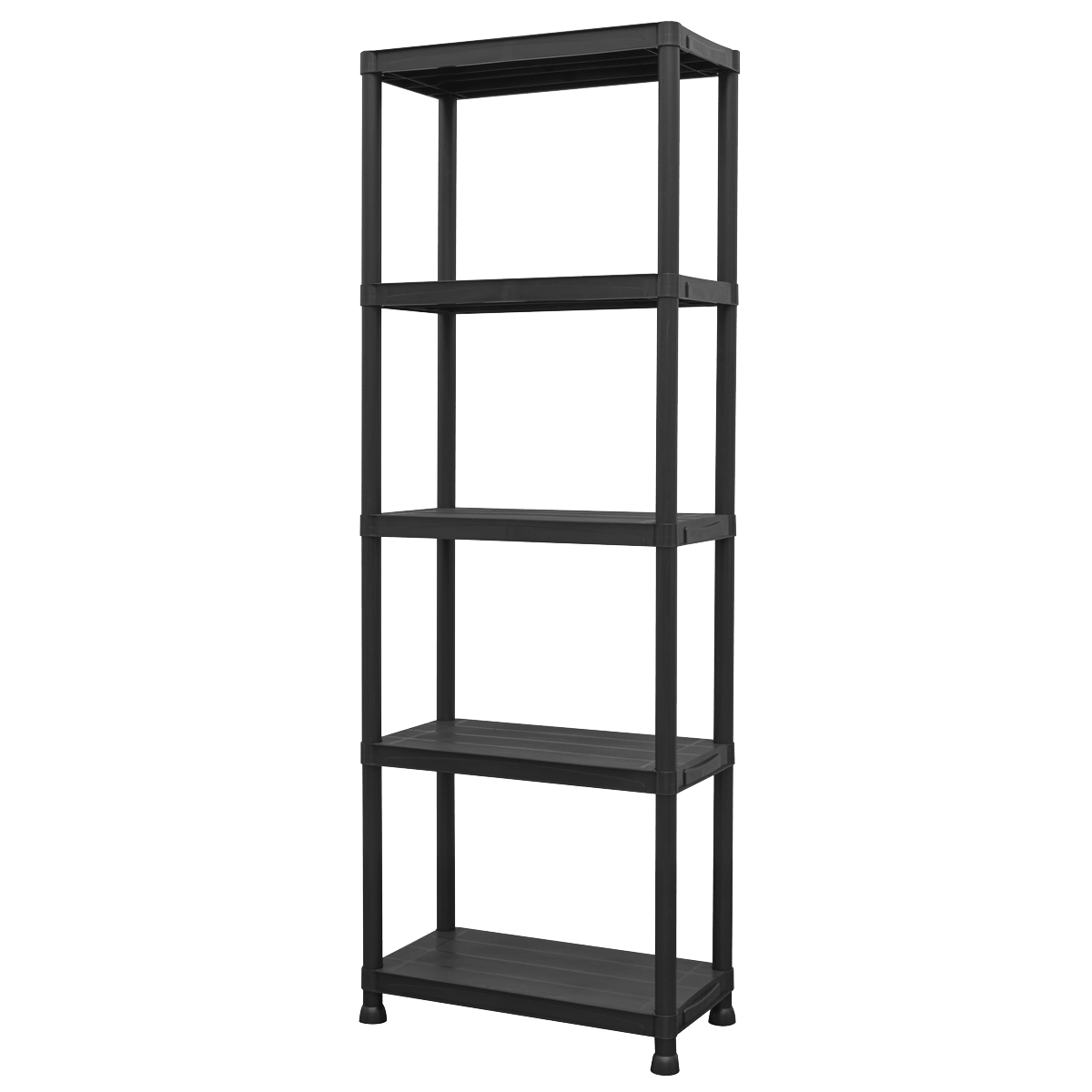 Sealey APPR5 Plastic Racking Unit with 5 Shelves 25kg Capacity Per Level - APPR5 - Sealey Tools UK - Trade Counter Direct